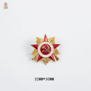Pin ordre guerre patriotique doré CCCP 32mm