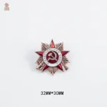 Accessoire doré pour amateurs de communisme