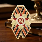 PIN RUBAN GEORGE - Losange Ordre Guerre Patriotique