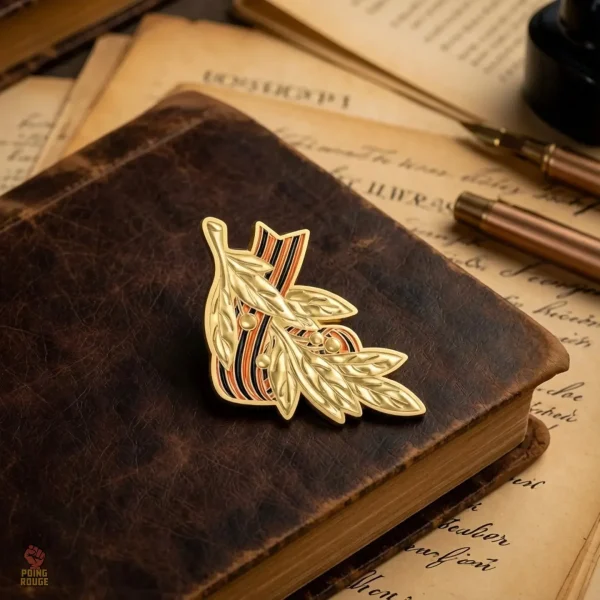 PIN représentant l'ordre guerrier, design distinctif