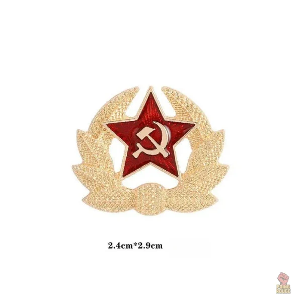 Pin cosmique, symbole du communisme moderne