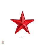 Pins en métal Eat The Rich rouge