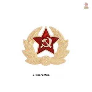 Pins Communiste Étoile Dorée