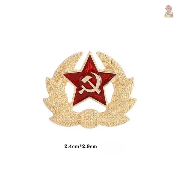 pins-communiste-etoile-doree-1 Pins Communiste Étoile Dorée