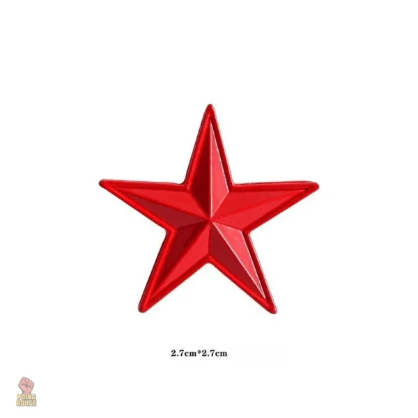 Pins étoile dorée, un symbole fort