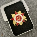 Pins Communiste Étoile Héroïque Vintage - vue 3