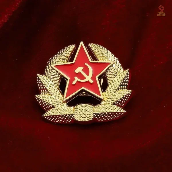 Pins Communiste Étoile Rouge - vue 10
