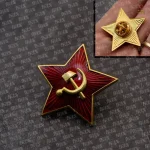Pin avec étoile rouge pour les passionnés