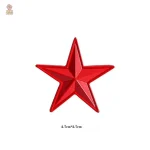 Pins de style rétro communiste étoile rouge