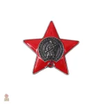 Broche dorée pour les aficionados du communisme