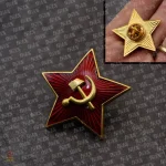 Pins KGB doré, symbole du communisme - vue 3