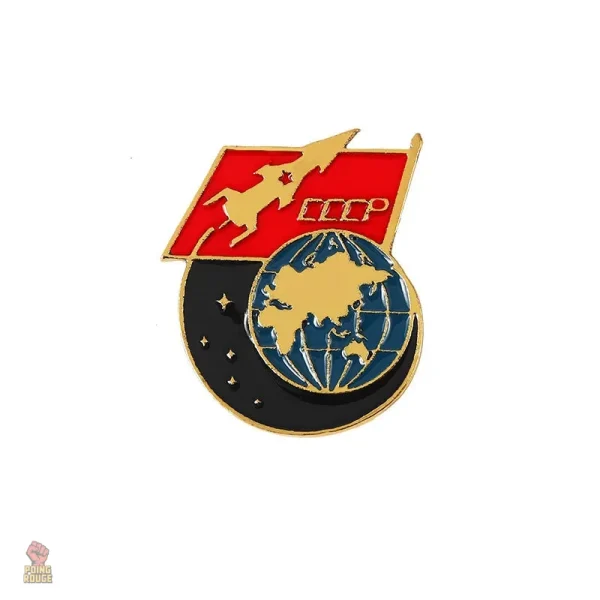 Pins décoratif avec symbole communiste