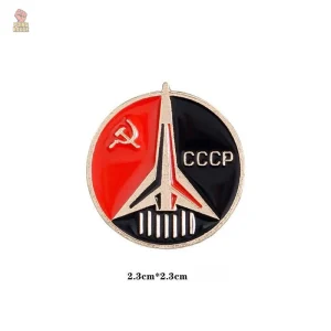 Pins Communiste Spatiale Bicolore