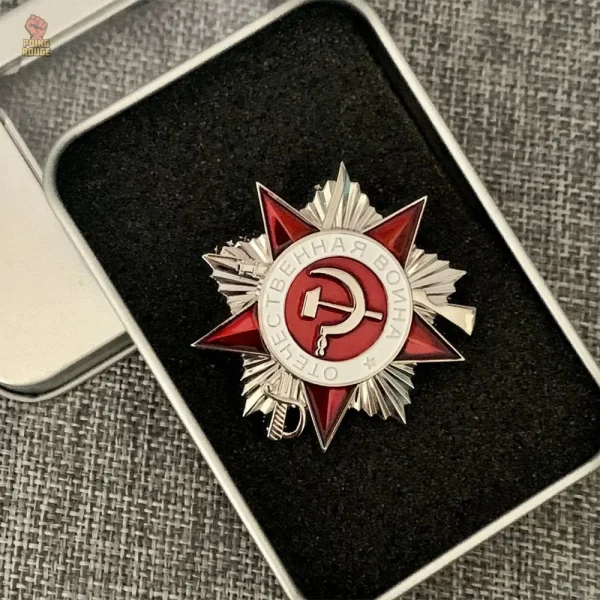 Pins Communiste Spatiale Bicolore - vue 3