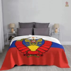 Accessoire communiste : plaid Russie avec emblème