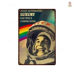 Art mural vintage sur Staline