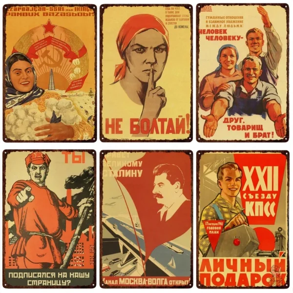 Plaque métal soldat soviétique armée rouge - vue 17