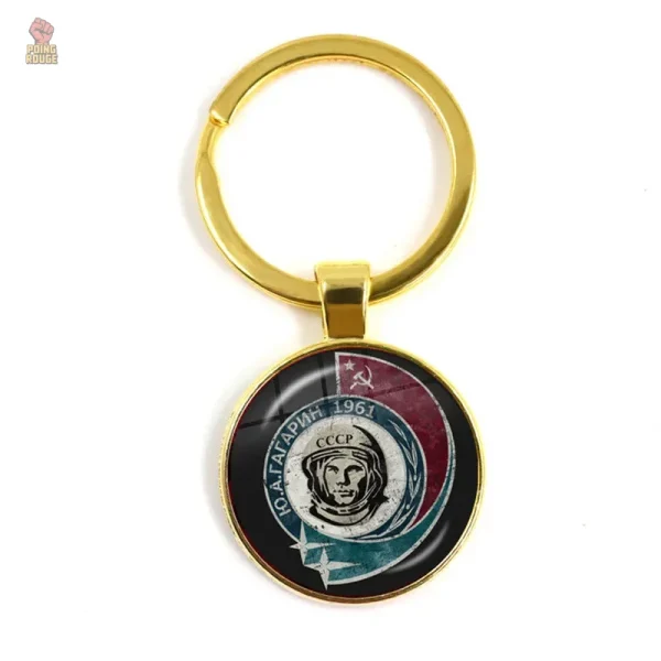 Porte-clés armoires URSS faucille marteau étoile bronze - vue 26