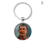 Porte-clés CCCP insigne punk rock faucille marteau en bronze - vue 21