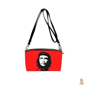 Accessoire Che Guevara, bandoulière rouge en tissu polyester