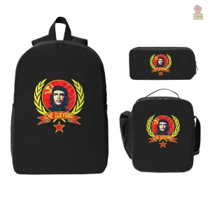 Sac à dos Che Guevara couronné d'une étoile et laurier