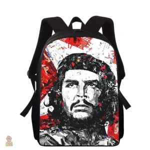 Sac à dos artistique au design communiste