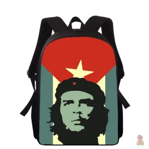Sac à dos Che Guevara avec design drapeau Cuba