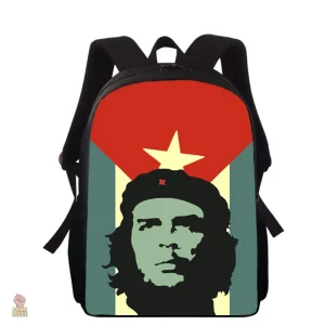 Sac à dos inspiré de Che avec motif emblématique de Cuba