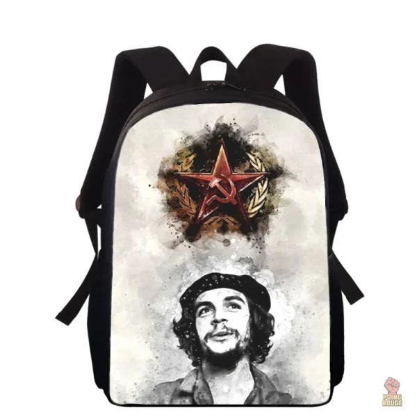 Sac Che Guevara avec motif étoile rouge, style décontracté