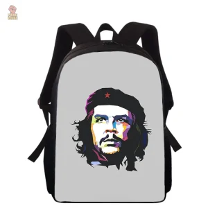 Sac à dos multicolore au design communiste