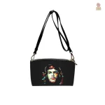 Sac bandoulière, style Che Guevara en couleur noire