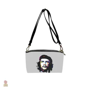 Sac bandoulière en polyester gris Che Guevara