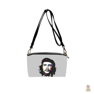 Sac Che Guevara en polyester, style bandoulière gris