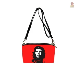 Sac bandoulière Che Guevara en polyester rouge