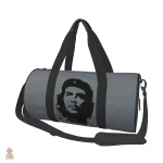 Sac cylindrique sport Che Guevara à rayures rouges