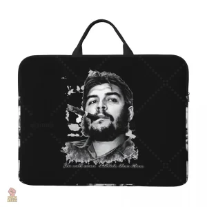 Sac ordinateur Che Guevara noir et blanc 15 pouces