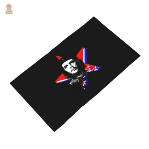 Serviette Che Guevara avec motif étoile