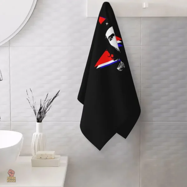Serviette de plage au design Che Guevara