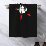 Serviette de plage avec motif Che Guevara en rouge