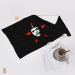 Serviette colorée Che Guevara, design étoile rouge
