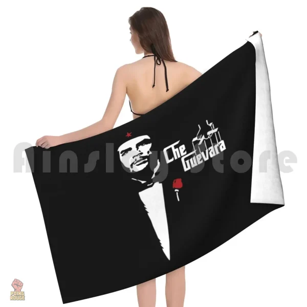 Serviette de plage avec design Che Guevara