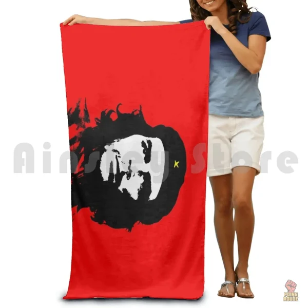 Serviette de plage Che Rouge & Noir