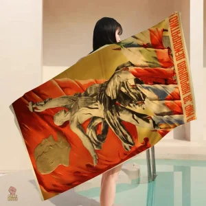 Serviette Héros Soviétique dans un style communiste