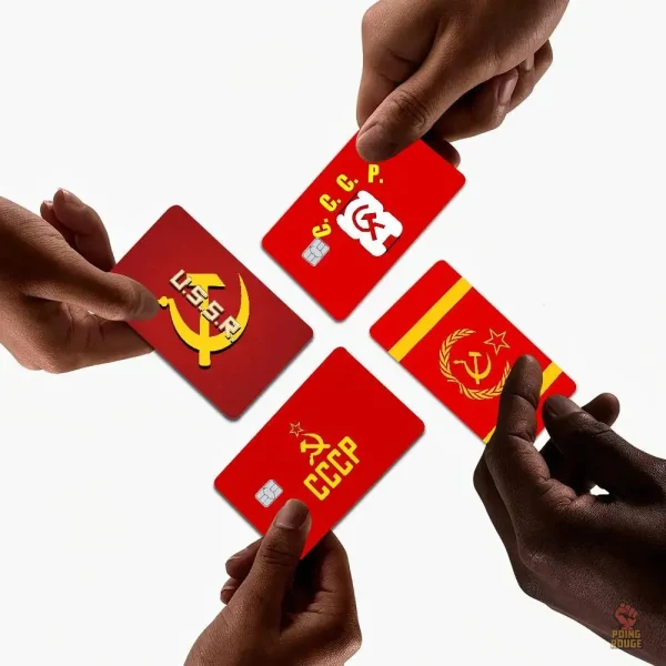 Élément de décoration pour carte bancaire