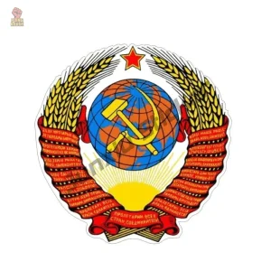 Sticker emblème Russie en vinyle