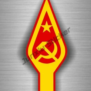 Sticker autocollant emblème Russie en vinyle