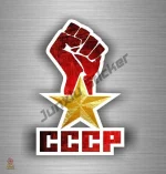 Sticker autocollant emblème Russie design en vinyle
