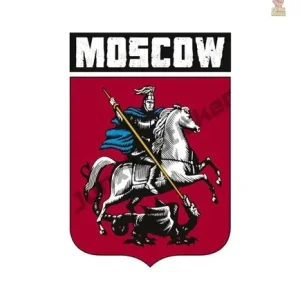 Sticker emblème Russie design en vinyle pour décoration communiste