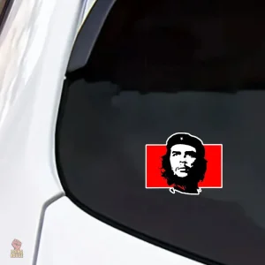 Autocollant Che Guevara, citation emblématique "Hasta la Victoria