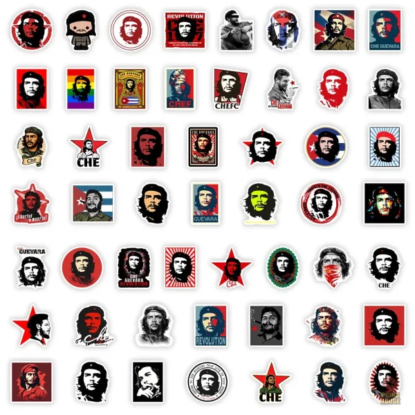 Stickers Che Guevara, collection vinyle rouge